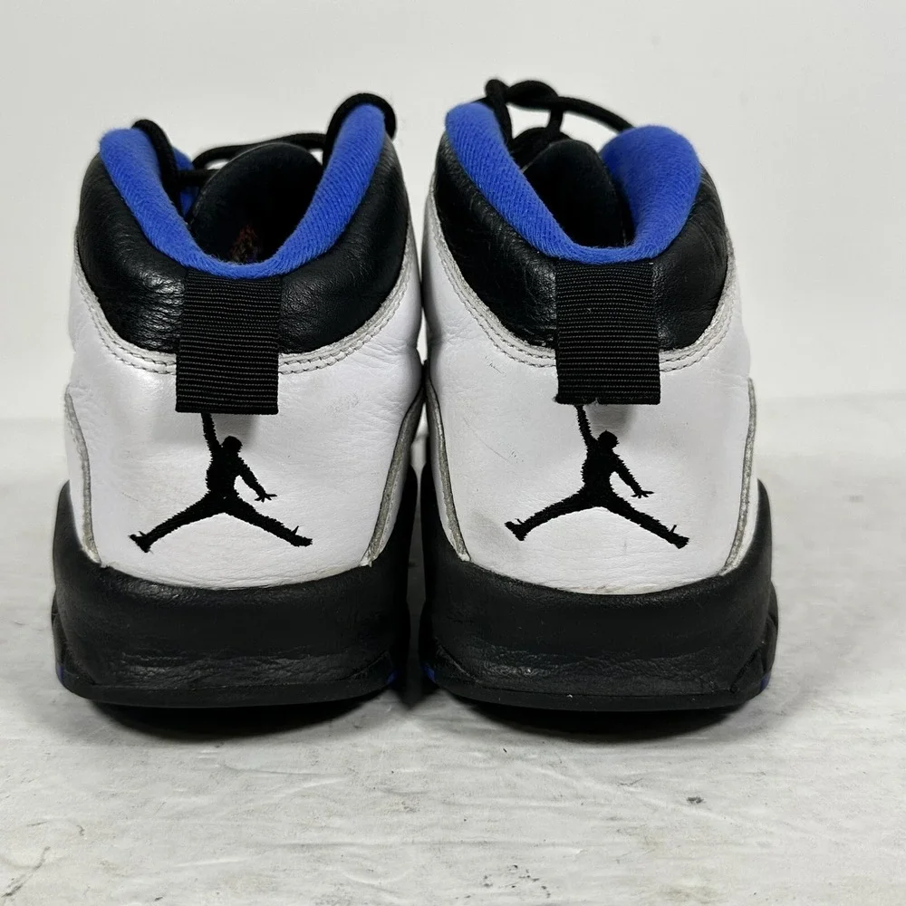 Nike Air Jordan Retro X 10 White & Blue‎ Shoes 310805-108 Sz 9.5 no Box